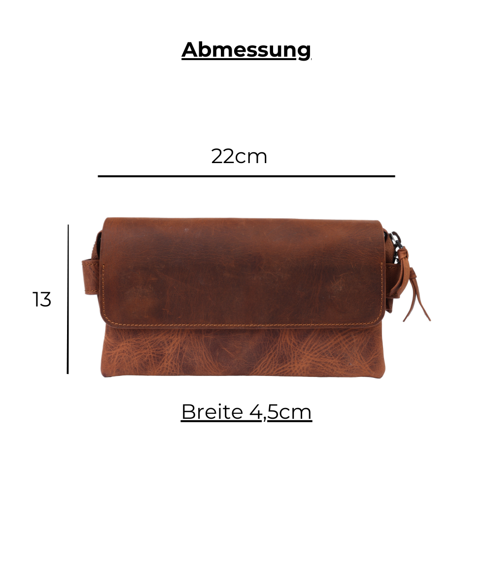 Milano Clutch Brown